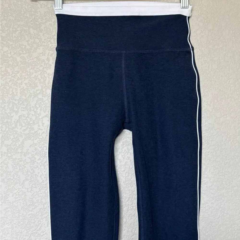 Beyond Yoga Spacedye Trophy High Waisted Midi Legging Navy/White Sz S/P *EUC - Picture 9 of 11